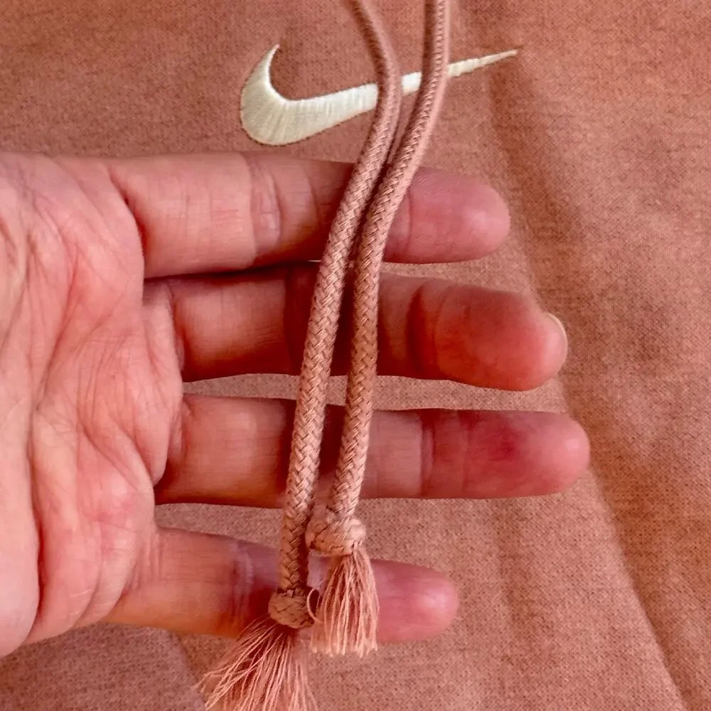 Nike Sportswear Phoenix Fleece Oversized Hoodie Sweatshirt Rose Blush Women XL